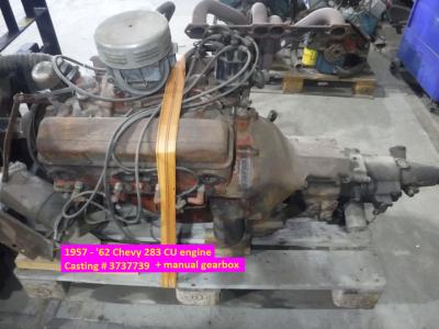 1957 Chevrolet parts engine 283 CU