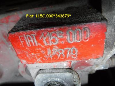 1900 Fiat parts Fiat engine 115C 000