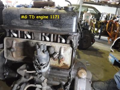 1900 MG TD engine 1171