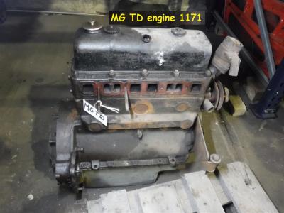 1900 MG TD engine 1171