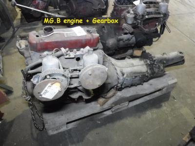 1900 MG B engine + gearbox