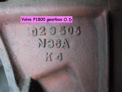 1900 Volvo parts gearbox overdrive