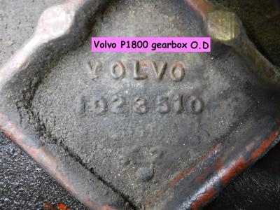 1900 Volvo parts gearbox overdrive