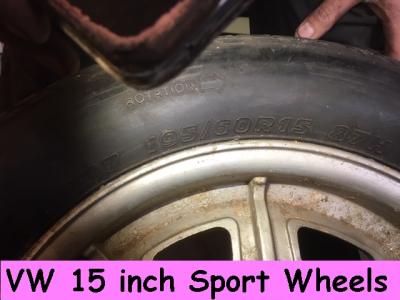 1900 Volkswagen sport wheels