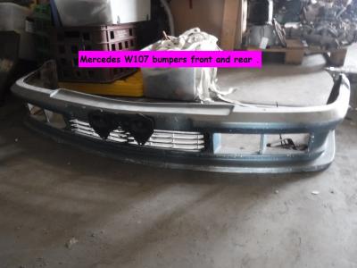 1960 Mercedes parts W107 bumpers