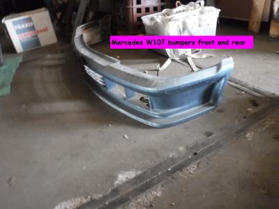 1960 Mercedes parts W107 bumpers