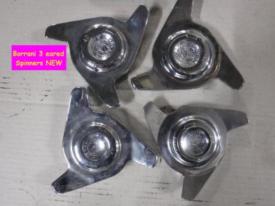 1950 Borrani Spinners / hubs