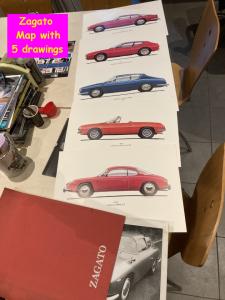 1900 Alfa Romeo folders/ drawings