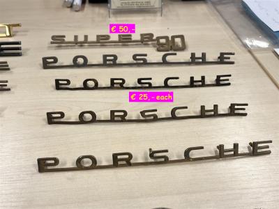 1900 Porsche parts emaille signs-Emblems-div