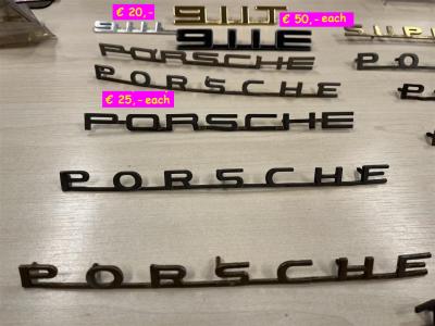 1900 Porsche parts emaille signs-Emblems-div