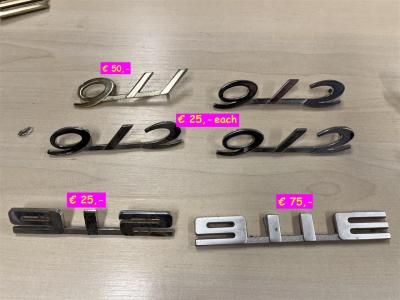 1900 Porsche parts emaille signs-Emblems-div