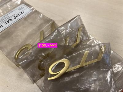 1900 Porsche parts emaille signs-Emblems-div