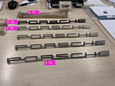 1900 Porsche parts emaille signs-Emblems-div