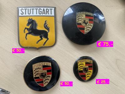 1900 Porsche parts emaille signs-Emblems-div