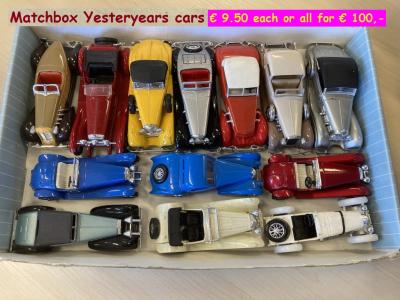 1950 Car Models Burago , Matchbox and others