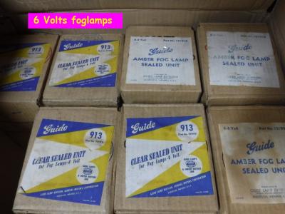 1900 several parts lamps-lights - foglights