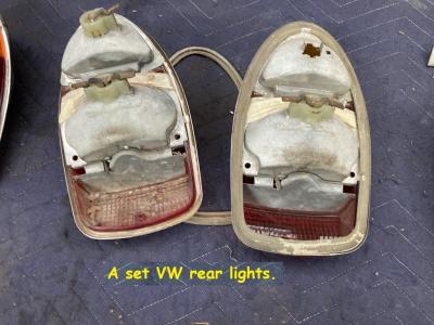 1900 several parts lamps-lights - foglights