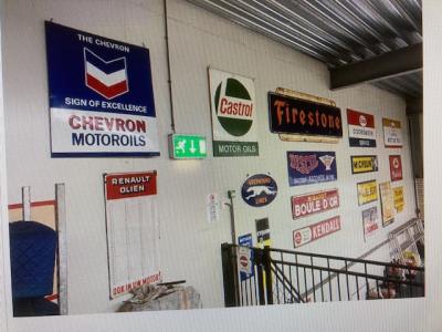 1930 Emaille signs old Emaille signs