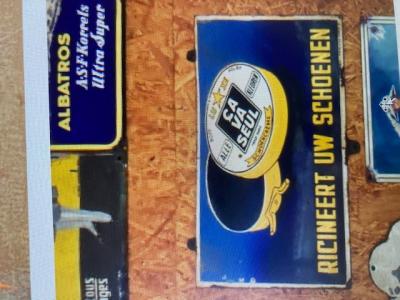 1930 Emaille signs old Emaille signs