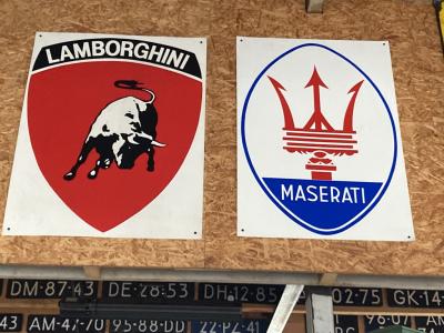 1930 Emaille signs old Emaille signs