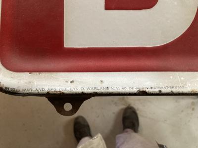 1930 Emaille signs old Emaille signs