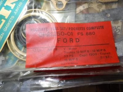 1900 Gasketsets-Pakkingsets several car engine gaskets
