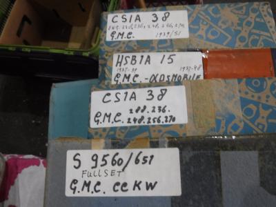 1900 Gasketsets-Pakkingsets several car engine gaskets