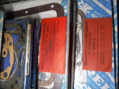 1900 Gasketsets-Pakkingsets several car engine gaskets