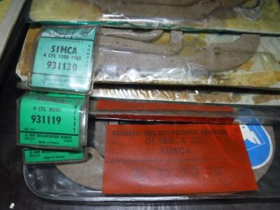 1900 Gasketsets-Pakkingsets several car engine gaskets