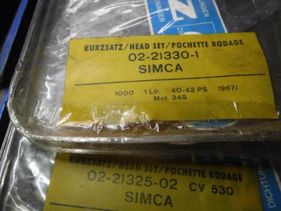 1900 Gasketsets-Pakkingsets several car engine gaskets