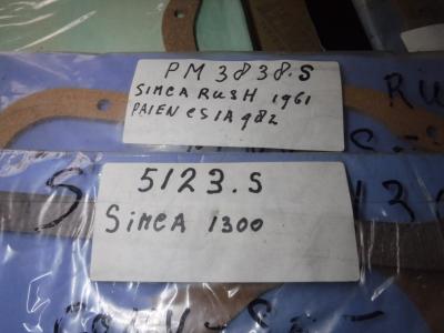 1900 Gasketsets-Pakkingsets several car engine gaskets
