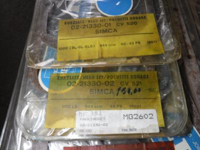 1900 Gasketsets-Pakkingsets several car engine gaskets