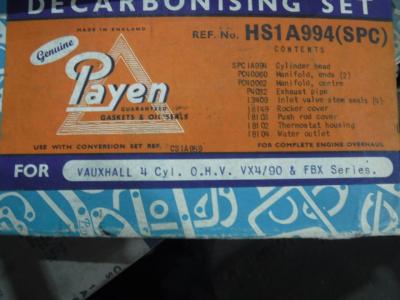 1900 Gasketsets-Pakkingsets several car engine gaskets