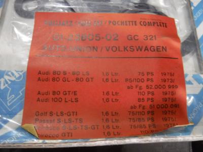 1900 Gasketsets-Pakkingsets several car engine gaskets
