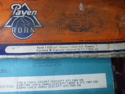 1900 Gasketsets-Pakkingsets several car engine gaskets