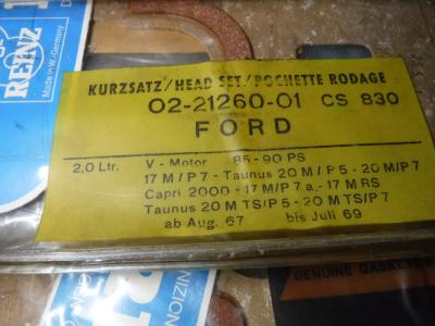 1900 Gasketsets-Pakkingsets several car engine gaskets