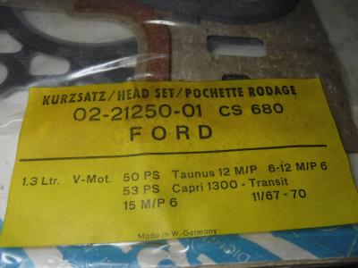 1900 Gasketsets-Pakkingsets several car engine gaskets