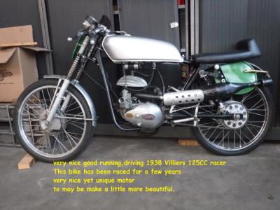 1938 Villiers 125 CC Racer