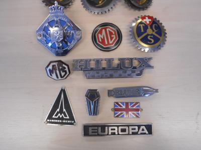 1980 Emblems several emblems