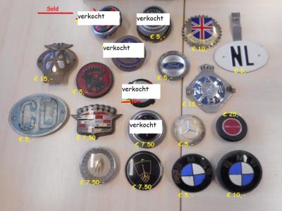 1950 Emblems several emblems