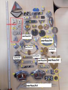 1950 Emblems several emblems