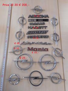 1950 Emblems several emblems