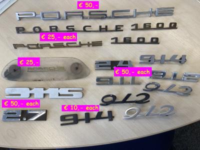 1950 Emblems several emblems