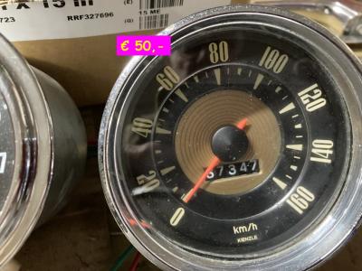 1900 several parts Gauges - klokken