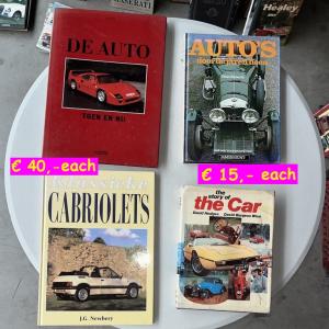 1900 Car Books Classic Cars