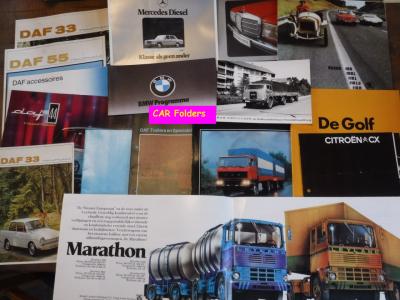 1900 Car Brochures Brochures / Folders / Photos / Drawings