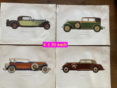 1900 Car Brochures Brochures / Folders / Photos / Drawings