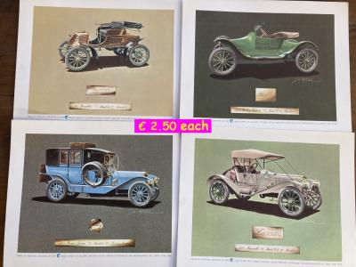 1900 Car Brochures Brochures / Folders / Photos / Drawings