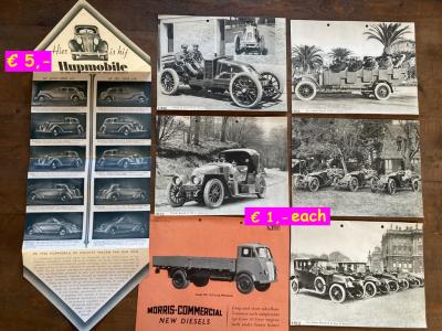 1900 Car Brochures Brochures / Folders / Photos / Drawings