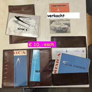 1900 Car Brochures Brochures / Folders / Photos / Drawings